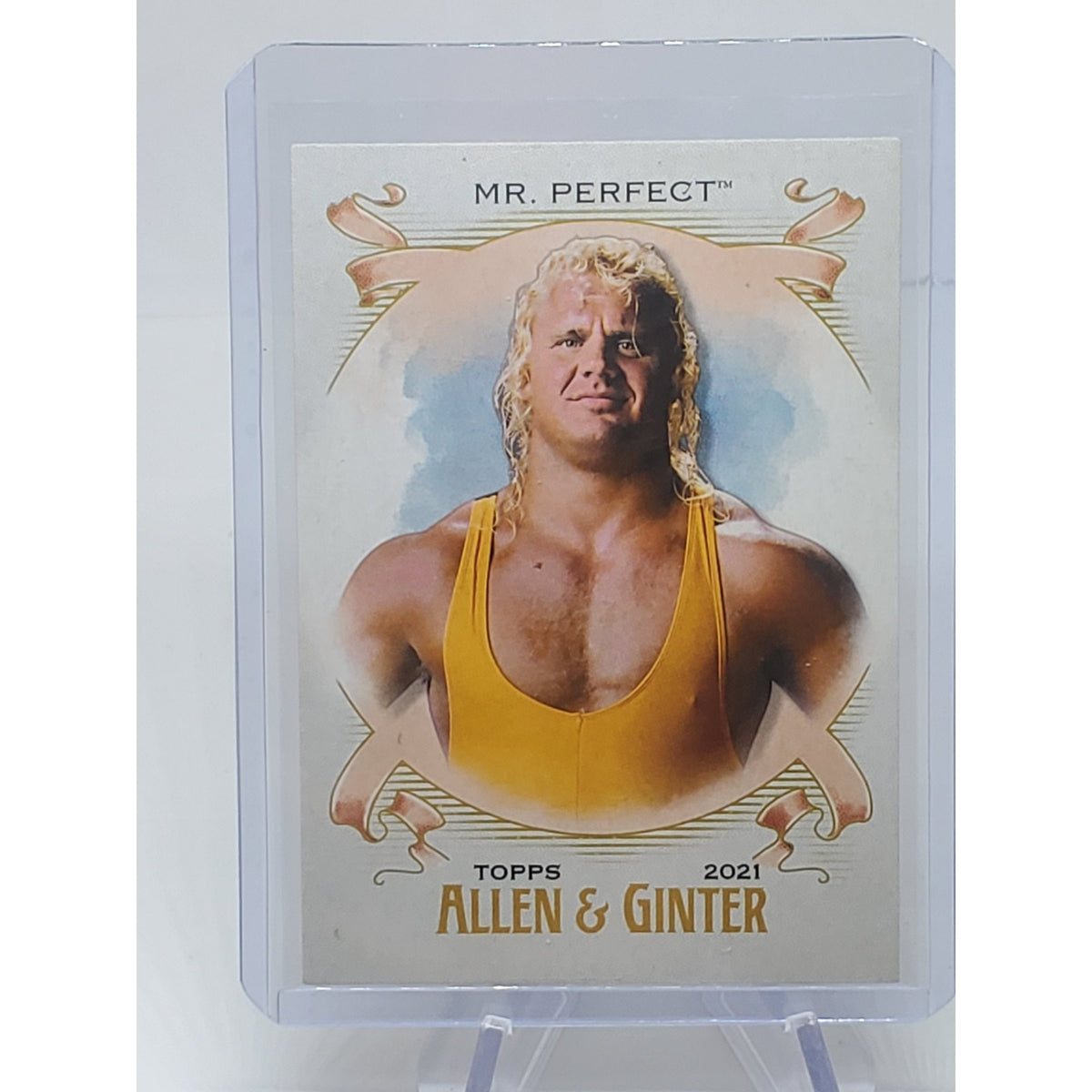 2021 Topps Heritage WWE - Allen & Ginter #AG-13 Mr. Perfect