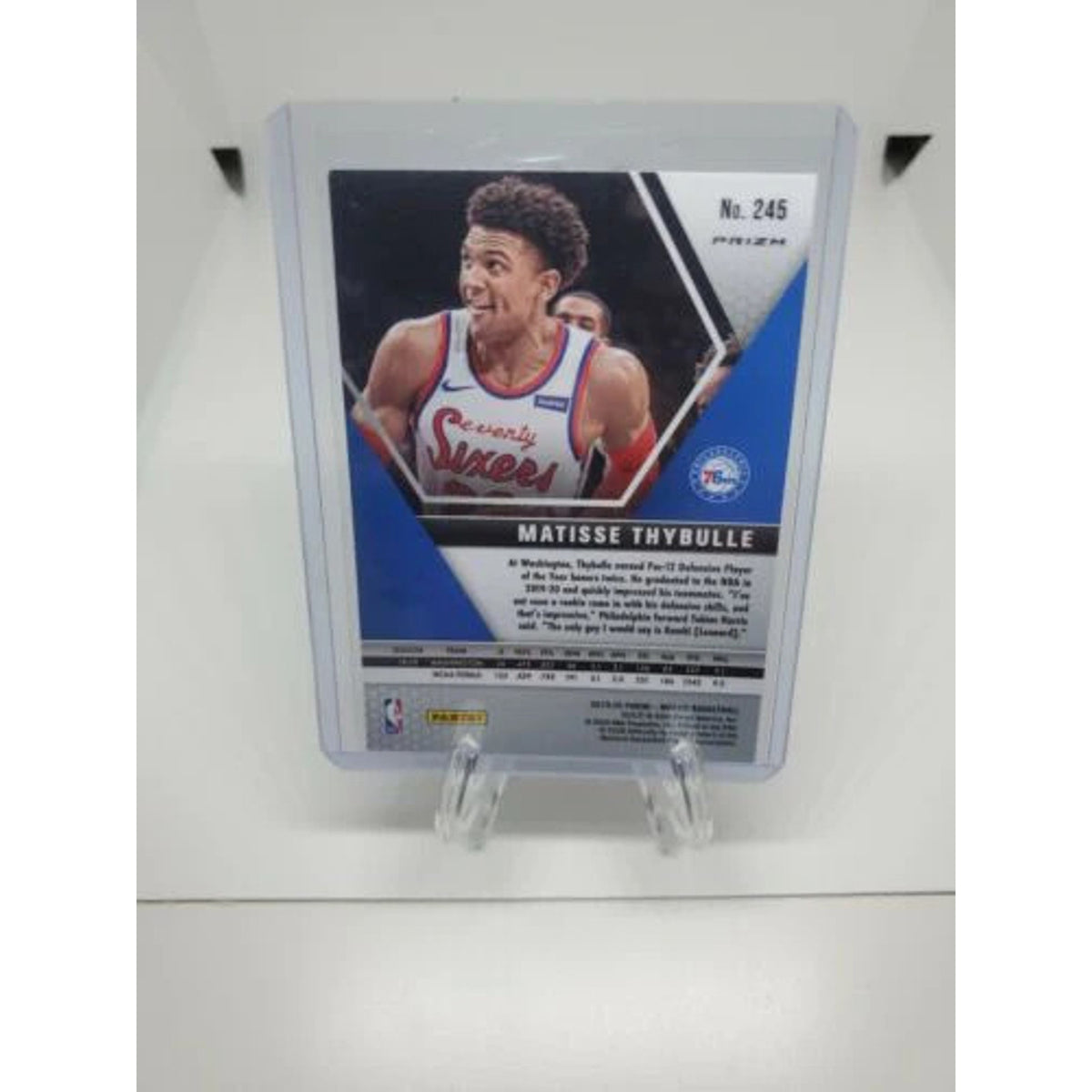 Silver Rookie RC Refractor 2019-2020 Panini Mosaic #245 Matisse Thybulle 76ers