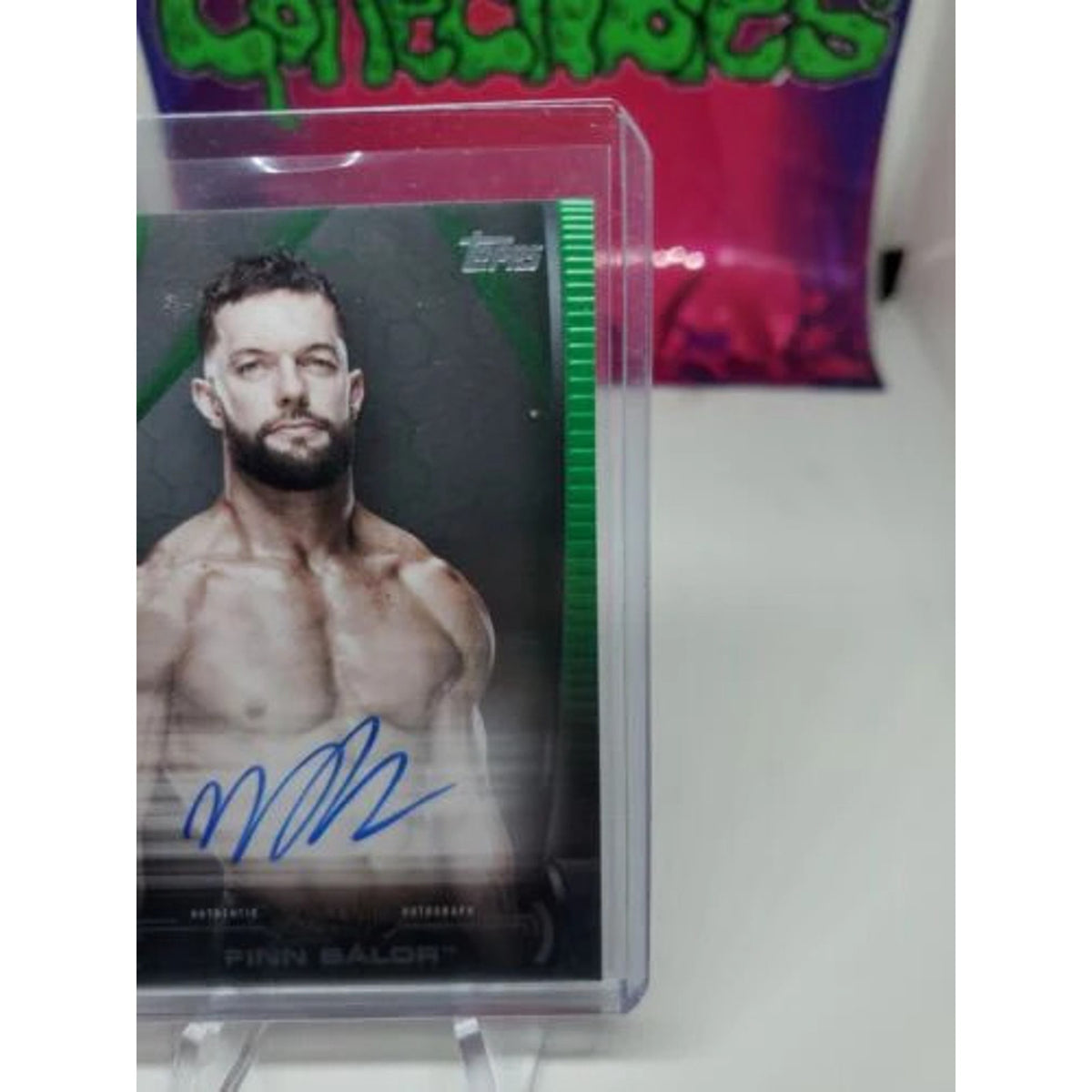2021 Topps WWE Undisputed Finn Balor A-FB On Card Auto Green #42/50