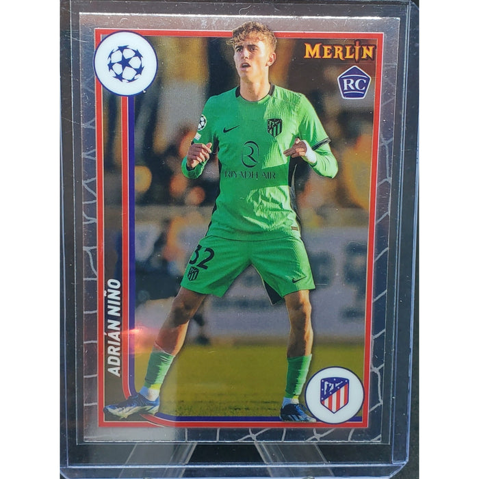 2023-24 Topps Merlin Uefa Club Competitions - Adrian Nino #19 (RC)
