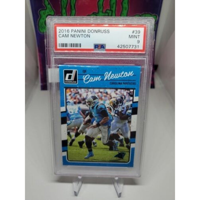 Cam Newton PSA 9 2016 Donruss Panthers