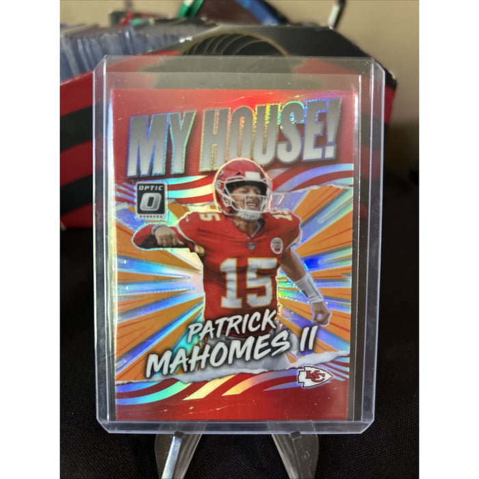 2021 Panini Donruss Optic - My House! #MH-12 Patrick Mahomes / Pack Fresh New
