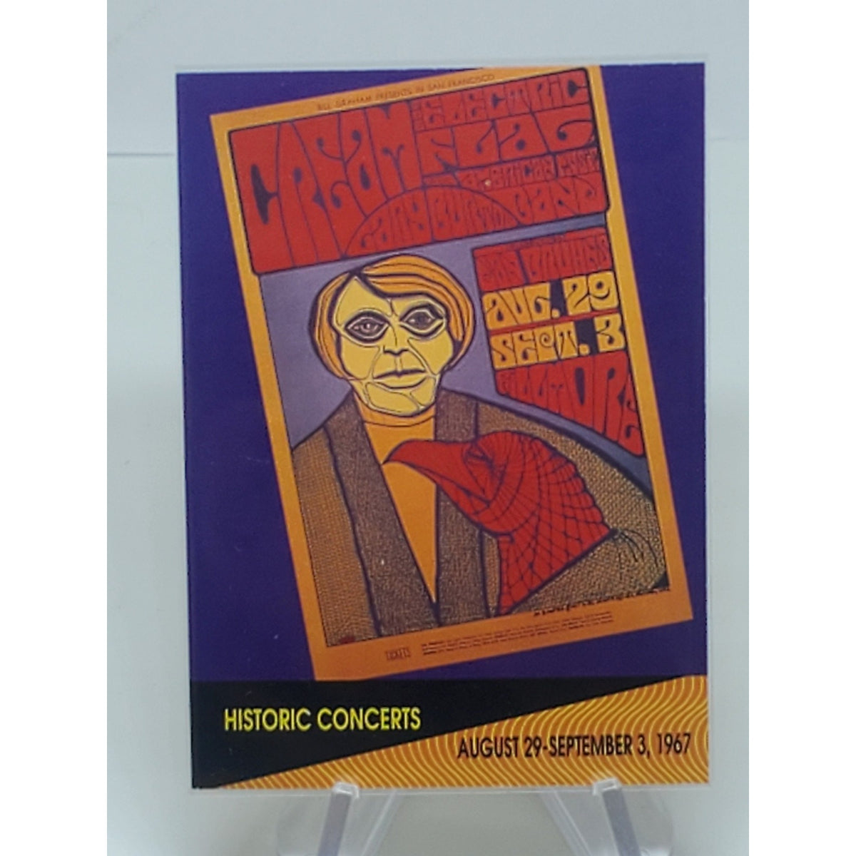 CREAM 1991 Pro Set Super Stars Historic Concerts #251.