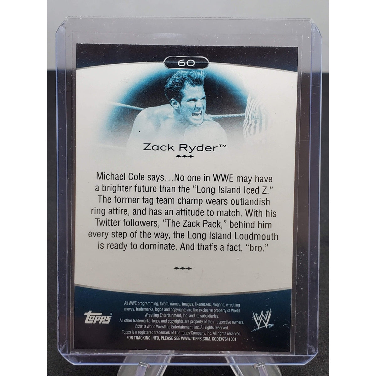 2010 Topps Platinum WWE - Zack Ryder #60