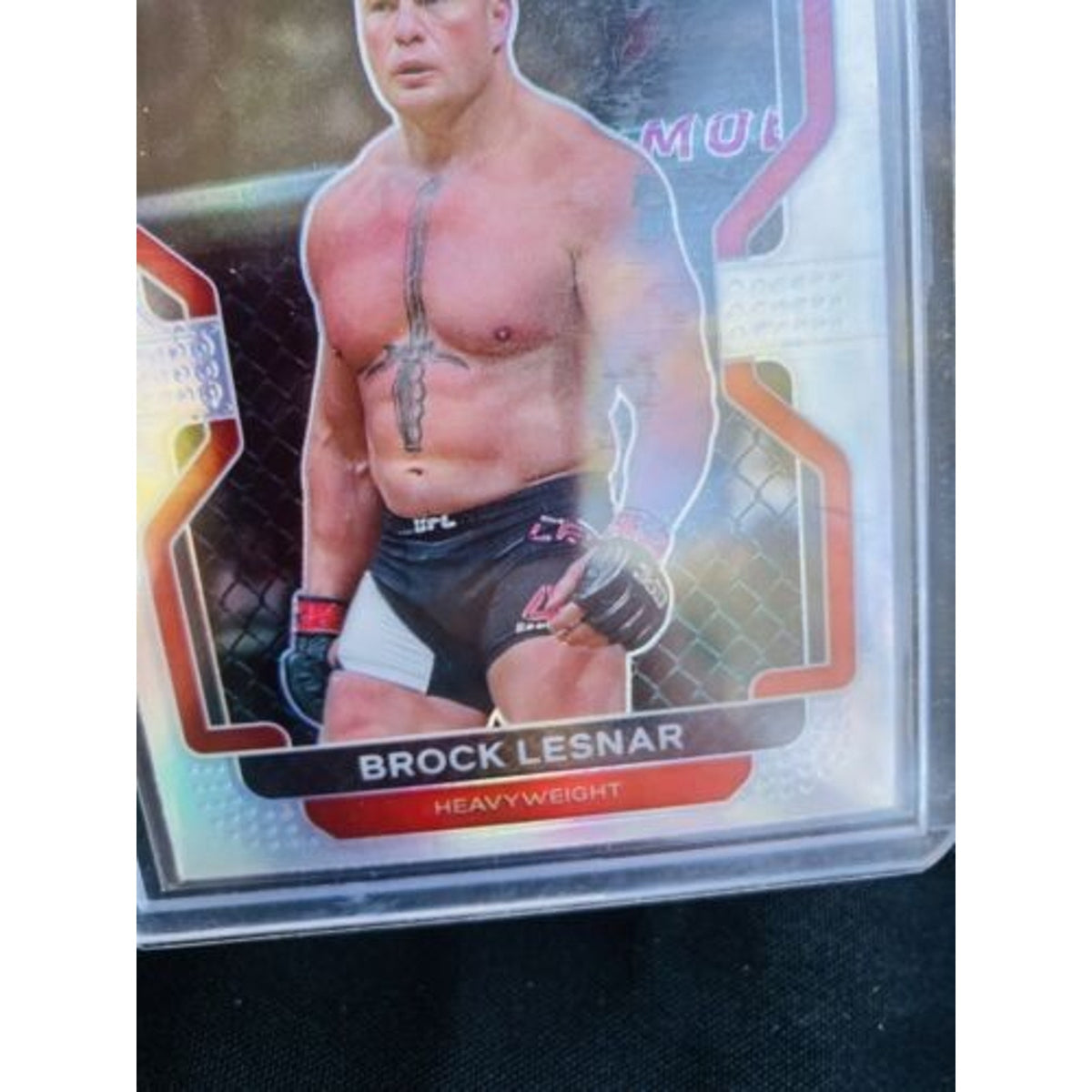Brock Lesnar 2022 Panini UFC Prizm Silver Pack Fresh New Mint WWE
