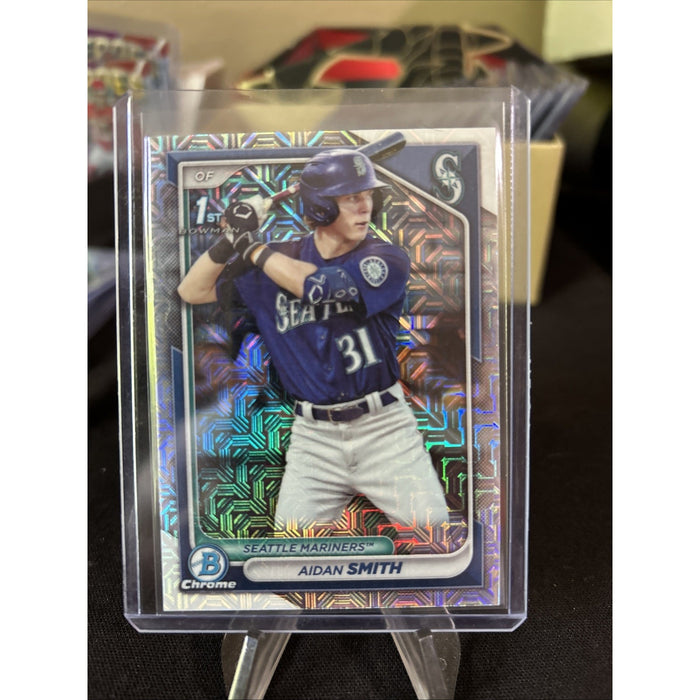 Aidan Smith 2024 Bowman Chrome Mega Box Mojo Refractor #BCP-45 / Pack Fresh New