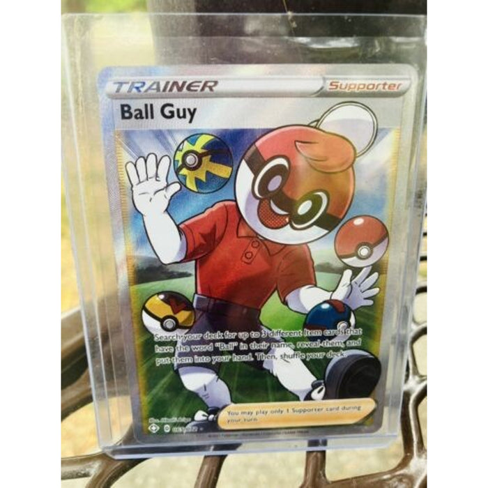 Pokemon Shining Fates Ball Guy Full Art Ultra Rare 065/072 - Pack Fre New