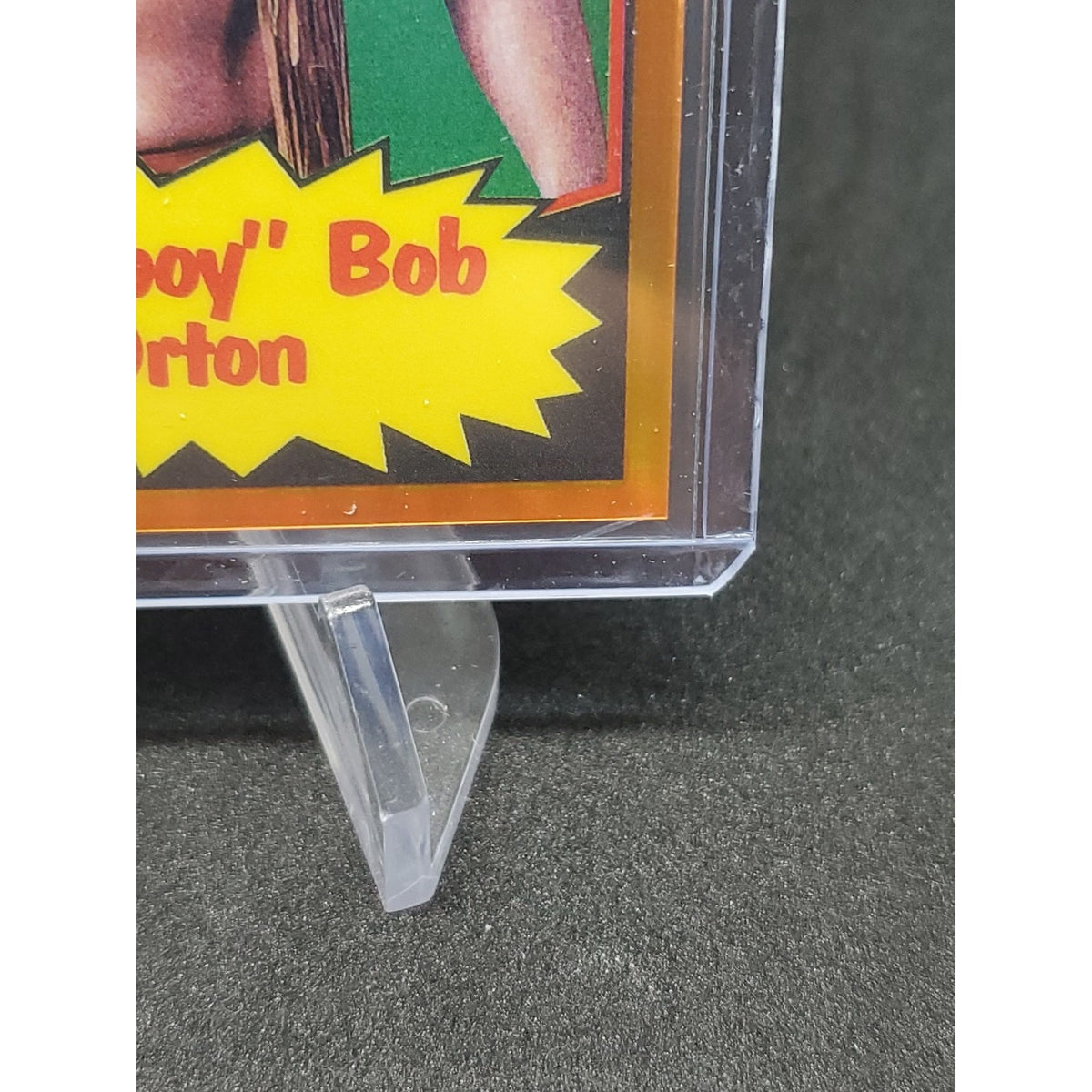 2025 Topps Chrome WWE Cowboy BOB ORTON 1985 Legends Orange Refractor /25 Sp
