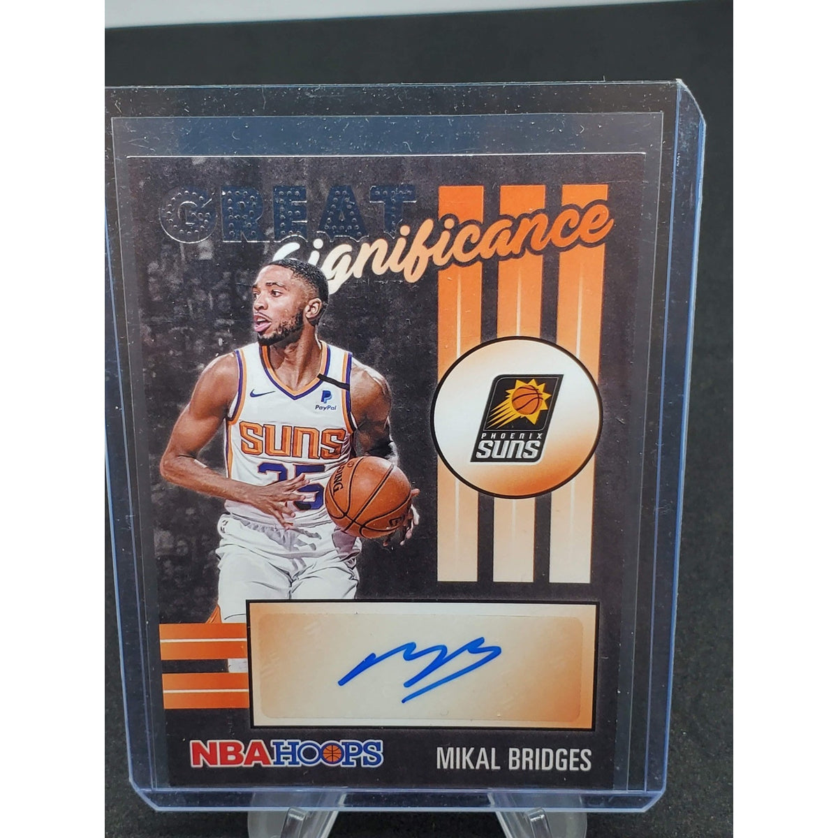 2020-21 Panini NBA Hoops - Great Significance Mikal Bridges #GS-MKB (AU)