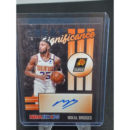 2020-21 Panini NBA Hoops - Great Significance Mikal Bridges #GS-MKB (AU)