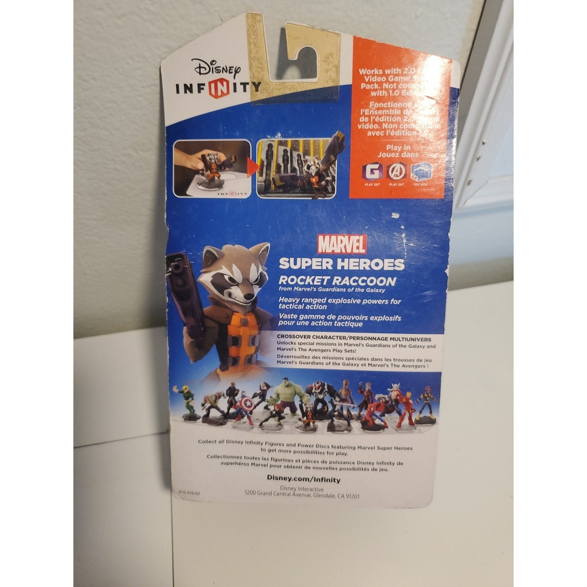 Disney Infinity Marvel Super Heroes Rocket Raccoon Edition 2.0