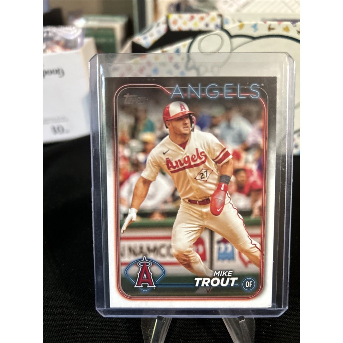 2024 Topps Series #1 COTB-6 Mike Trout Companion Super Box Exclusive LA Angels