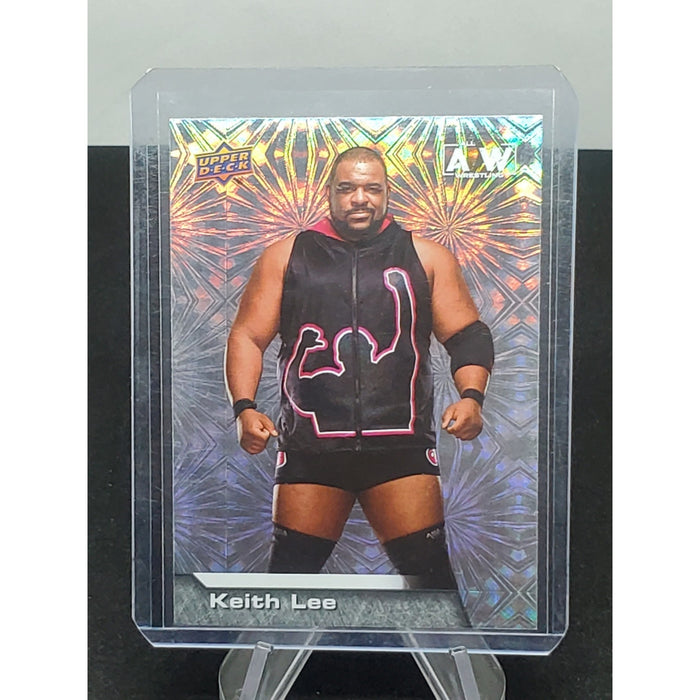 Keith Lee - AEW 2022 Upper Deck - Pyro Parallel