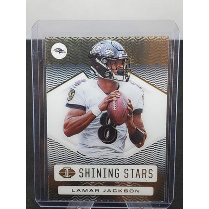 2020 Panini Illusions - Shining Stars Lamar Jackson #SS2