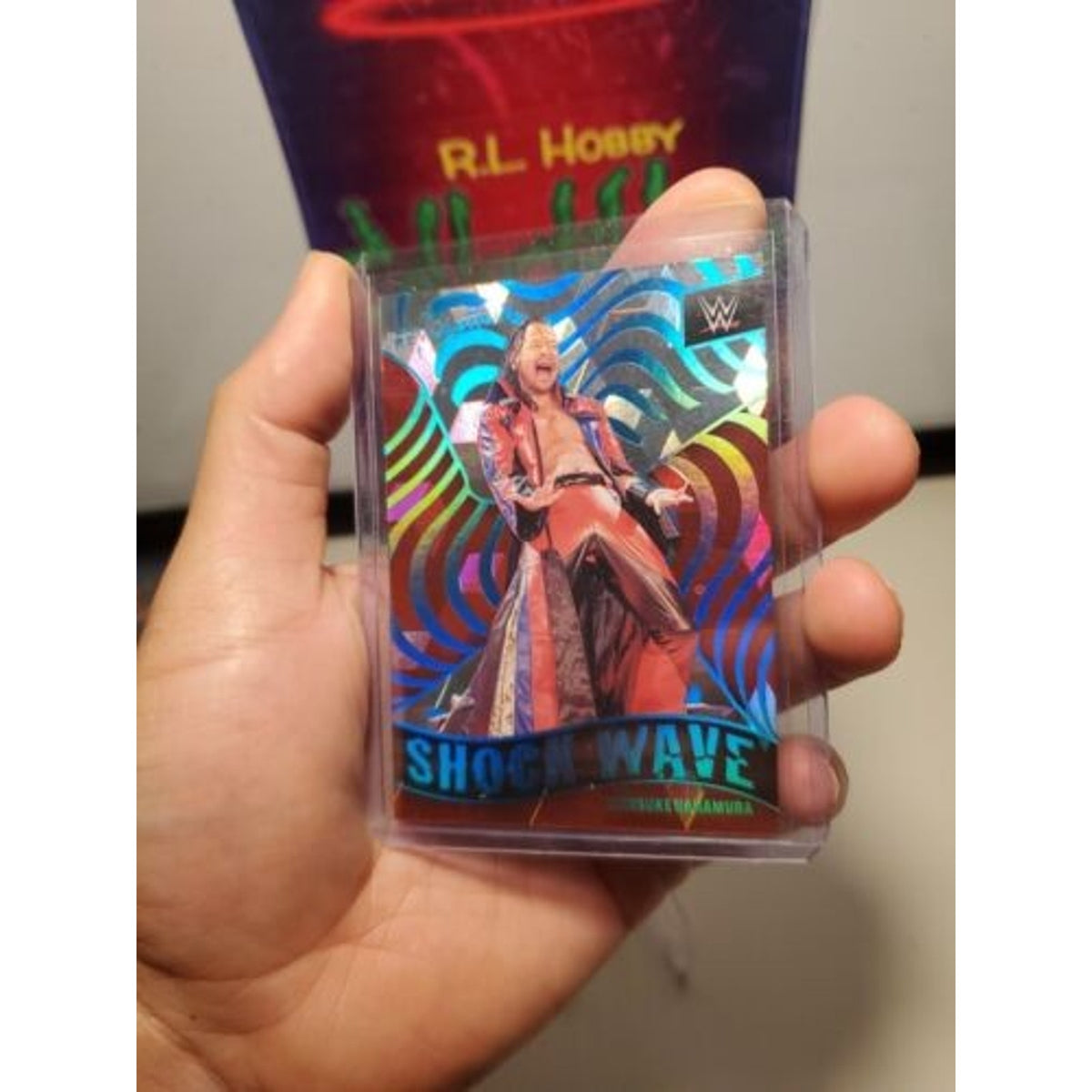 Shinsuke Nakamura Shock Wave WWE Panini Revolution 2022 CUBIC /49 SP