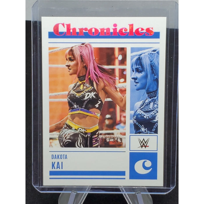 2023 Panini Chronicles WWE - Red #9 Dakota Kai /199