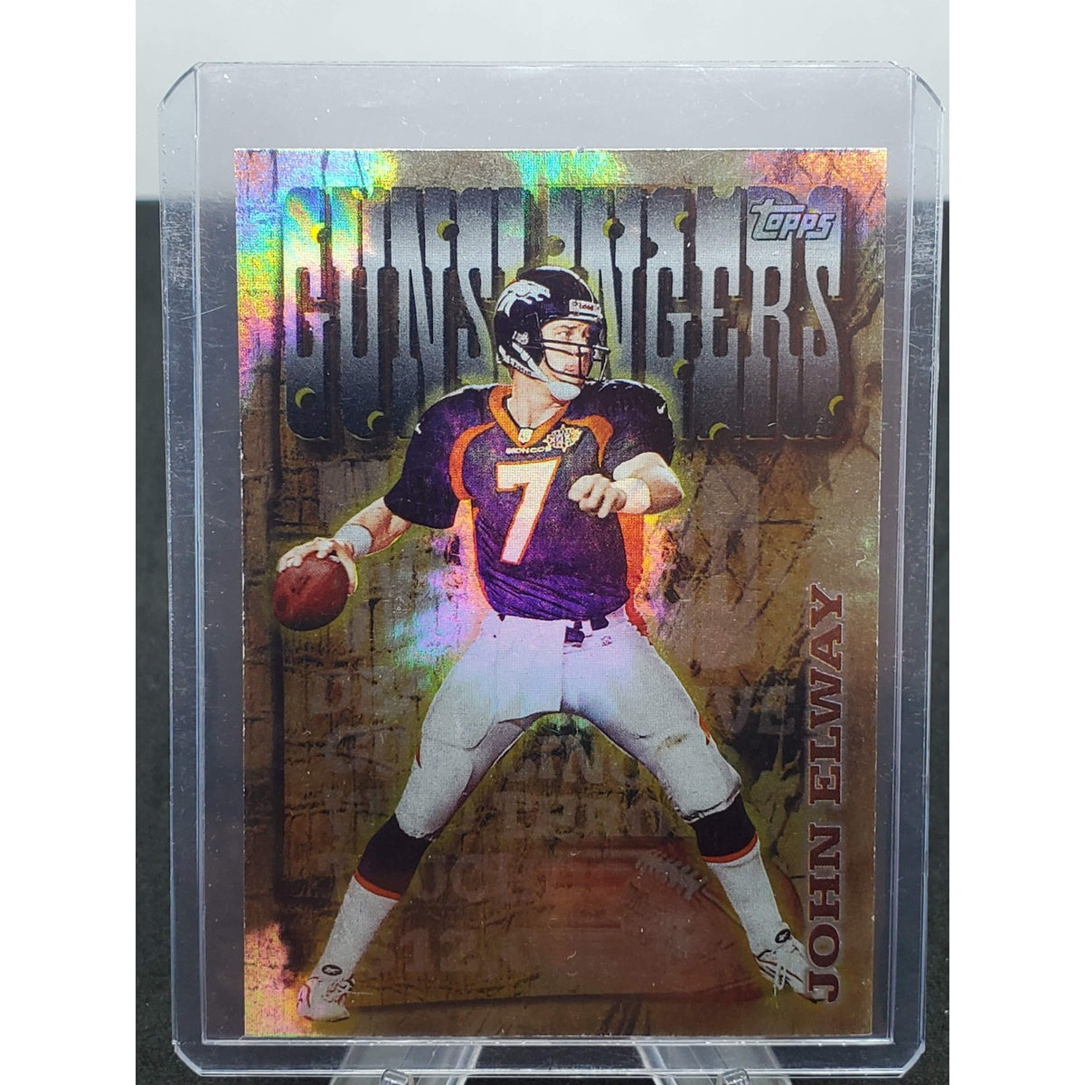 1998 Topps Chrome - Season's Best Gunslingers John Elway #30 Refractor