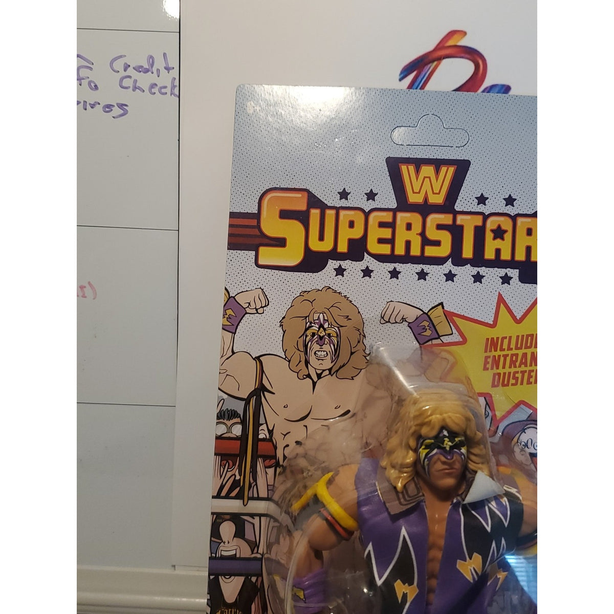 2021 WWE Superstars: ULTIMATE WARRIOR 6" Action Figure w/Entrance Duster