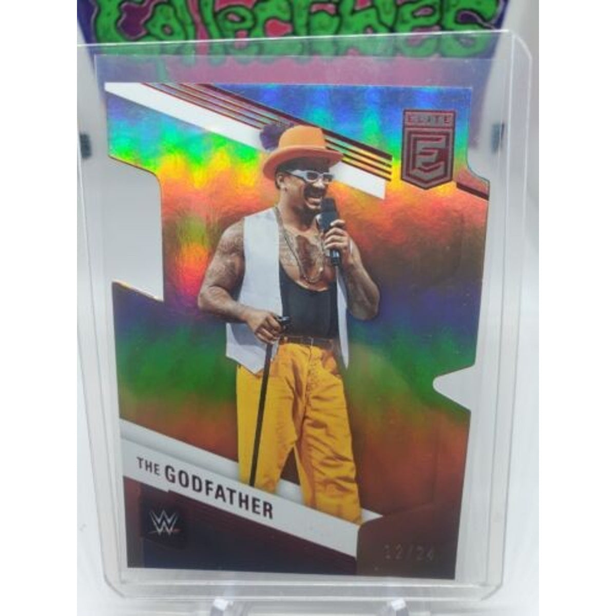 THE GODFATHER 2023 Panini Donruss Elite WWE Aspirations Die-Cut /24 #113