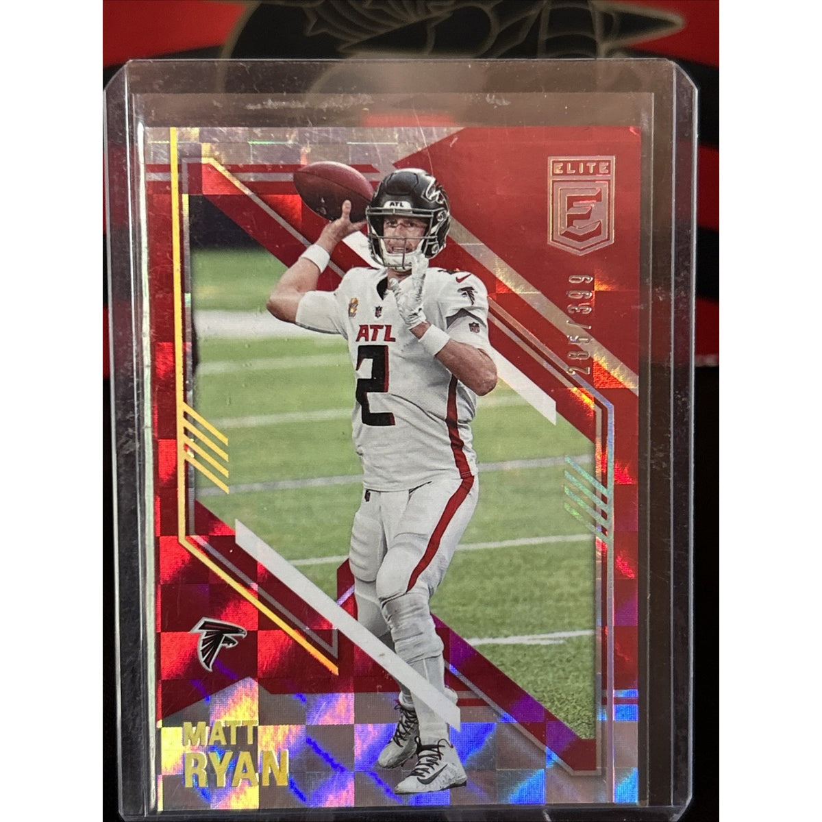 2021 Panini Donruss Elite Red /399 Matt Ryan #87