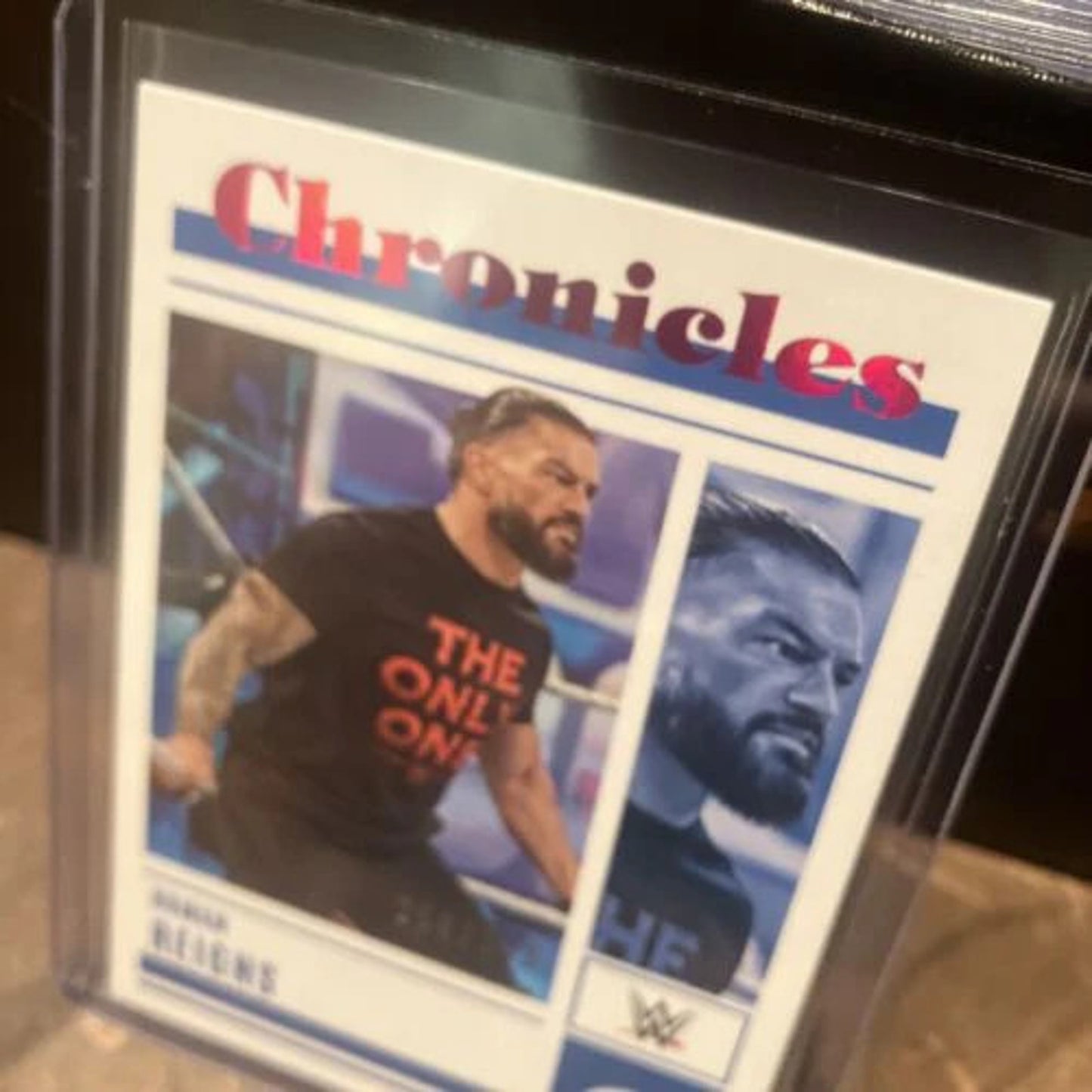 2023 Panini Chronicles WWE - Roman Reigns #44 - Pink /349 SP - Pack Fresh New