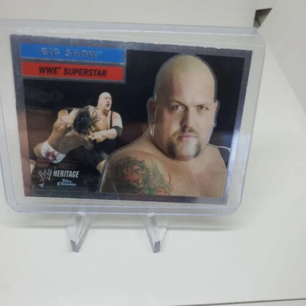 Topps 2006 WWE Topps Heritage Chrome Big Show #13 Wrestling Card WWF WCW AEW
