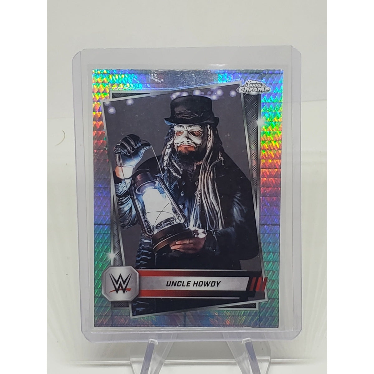 2025 Topps Chrome WWE Uncle Howdy #92 Prism Refractor