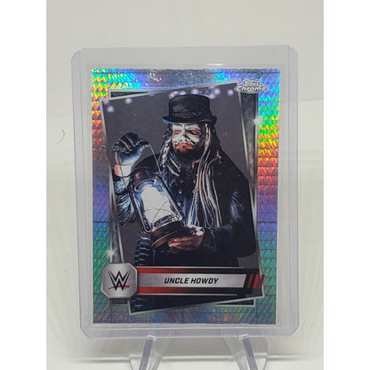2025 Topps Chrome WWE Uncle Howdy #92 Prism Refractor