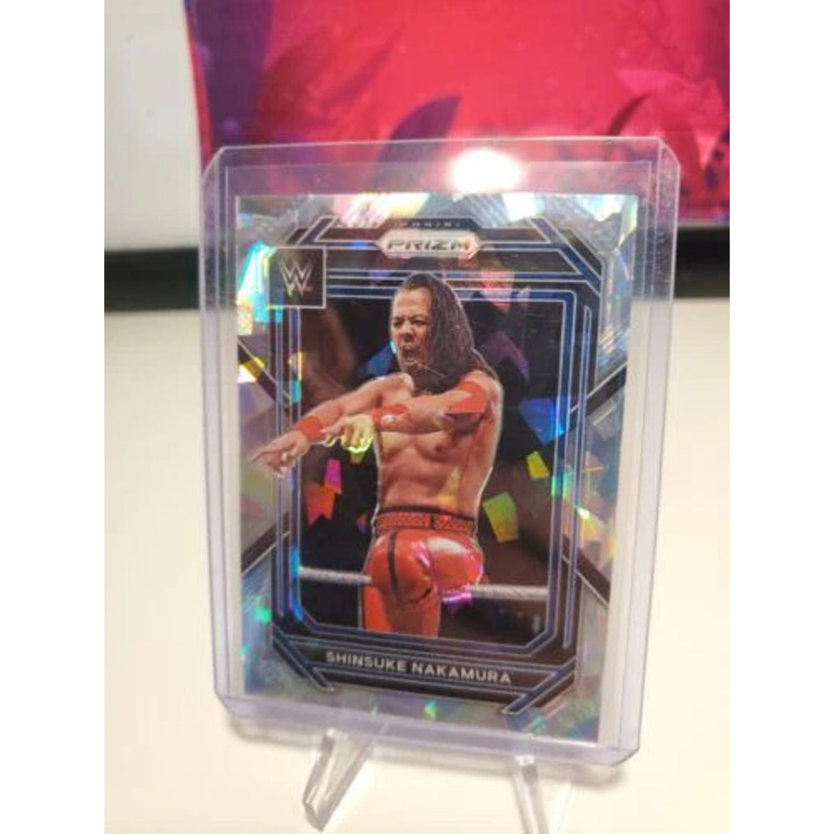 2023 Panini Prizm Cracked Ice Silver #167 Shinsuke Nakamura Smackdown Ships Free