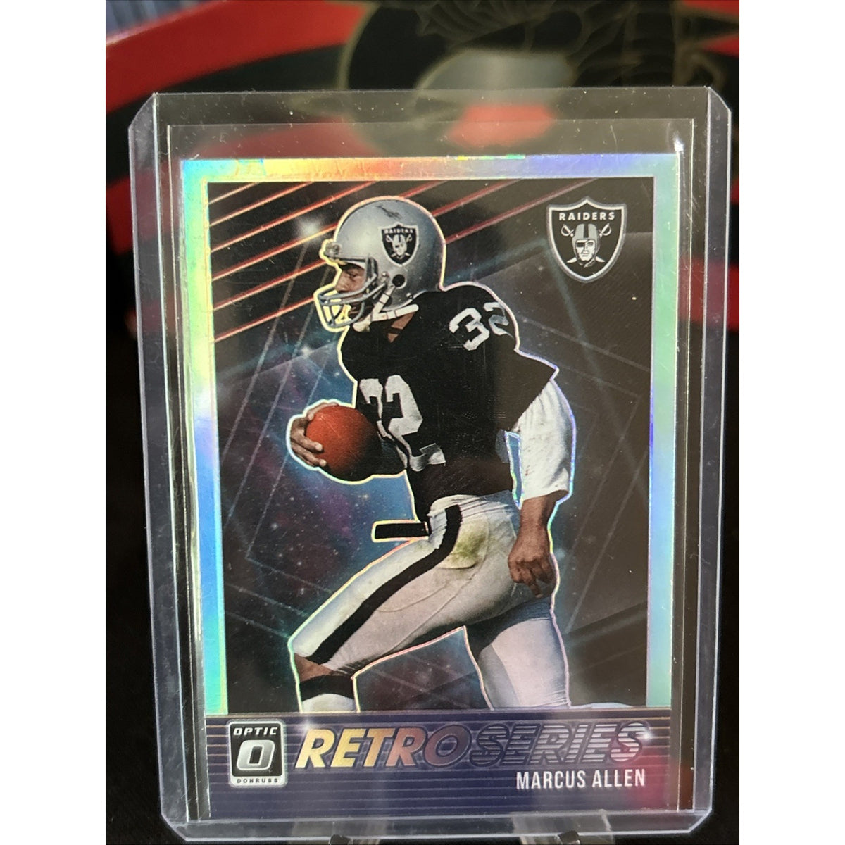 2021 Donruss Optic Retro Series #14 Marcus Allen Refractor / Pack Fresh New