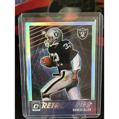 2021 Donruss Optic Retro Series #14 Marcus Allen Refractor / Pack Fresh New
