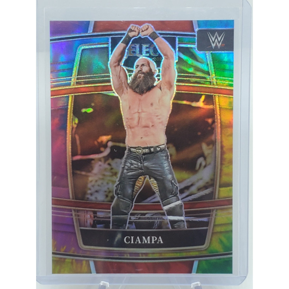 2022 Panini Select WWE Concourse Tie-Dye Prizm #'d /25 Ciampa No. 66