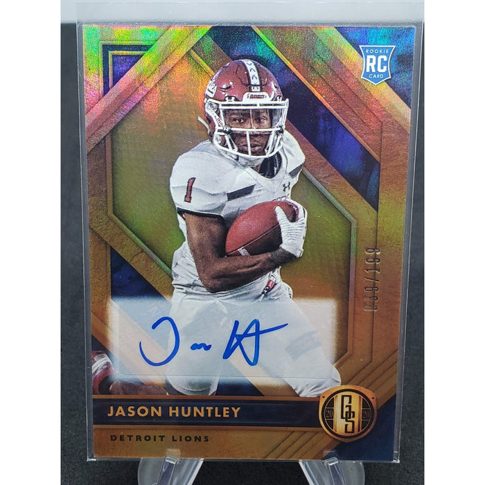 2020 Panini Gold Standard - Rookies Jason Huntley #195 Autographs /199 (AU, RC)