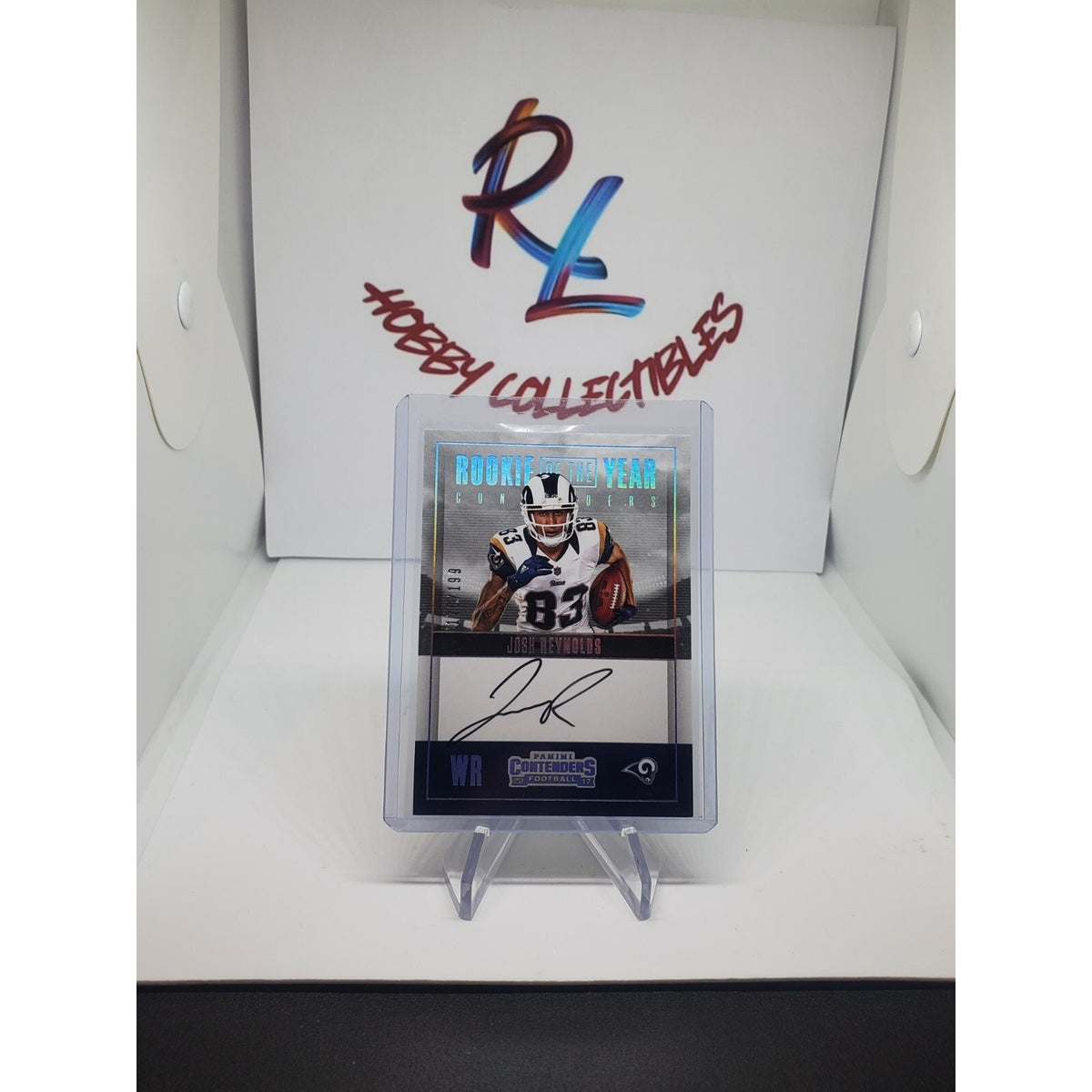 Josh Reynolds Rookie Auto 2017 Panini Contenders #199 Texas A&M Rams Lions