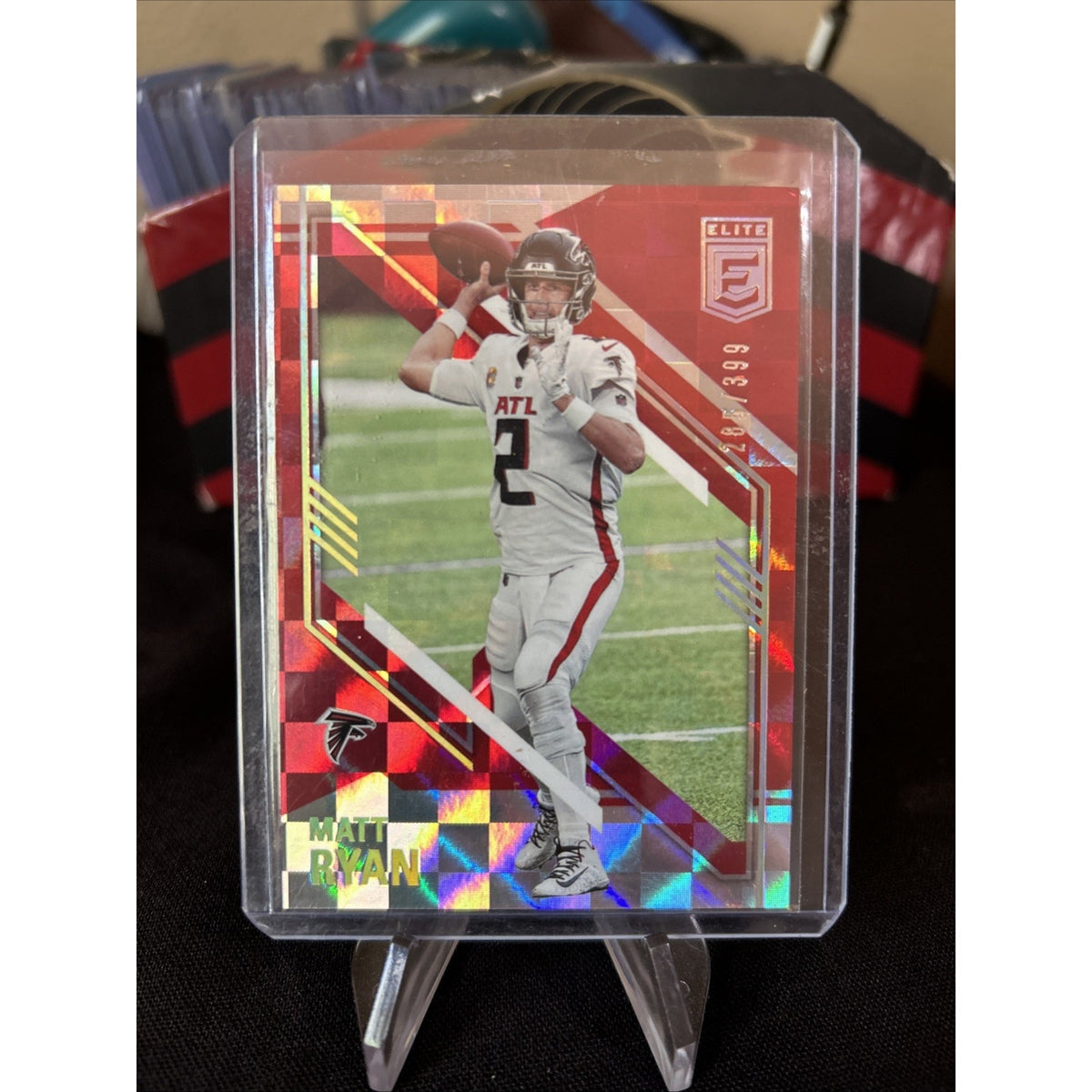 2021 Panini Donruss Elite Red /399 Matt Ryan #87