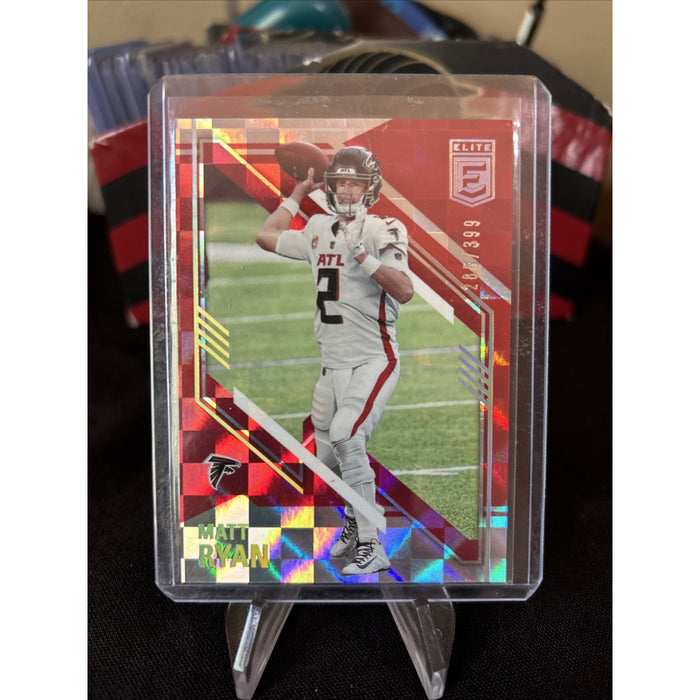 2021 Panini Donruss Elite Red /399 Matt Ryan #87