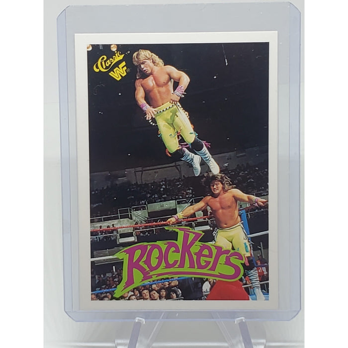 1990 Classic WWF The History of Wrestlemania Rockers Card #149 Shawn Michaels