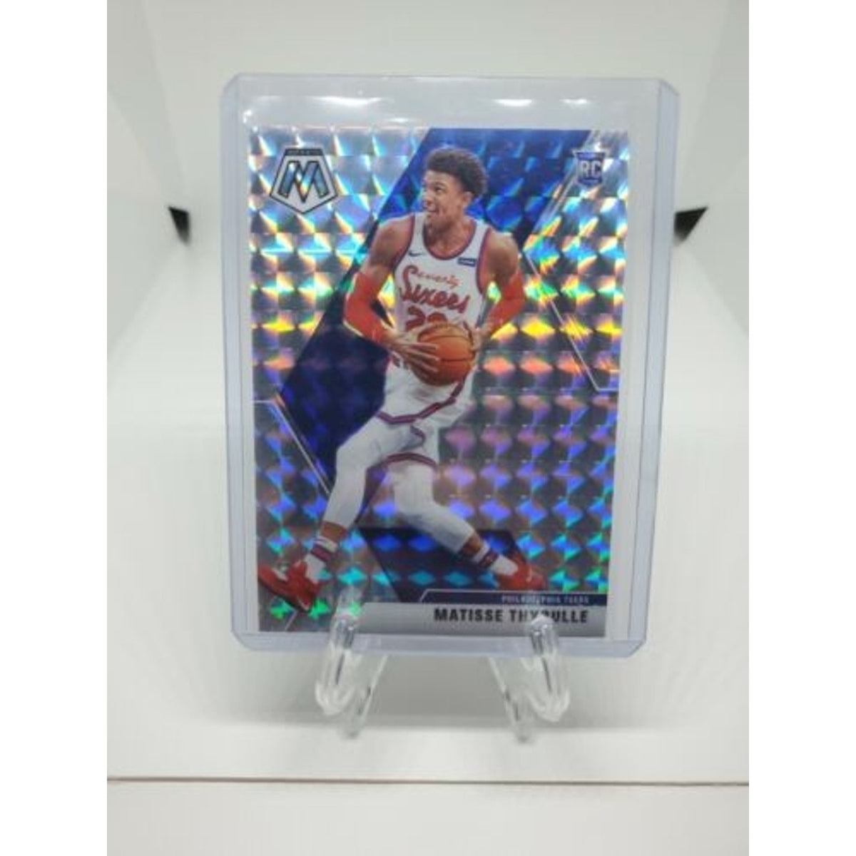 Silver Rookie RC Refractor 2019-2020 Panini Mosaic #245 Matisse Thybulle 76ers
