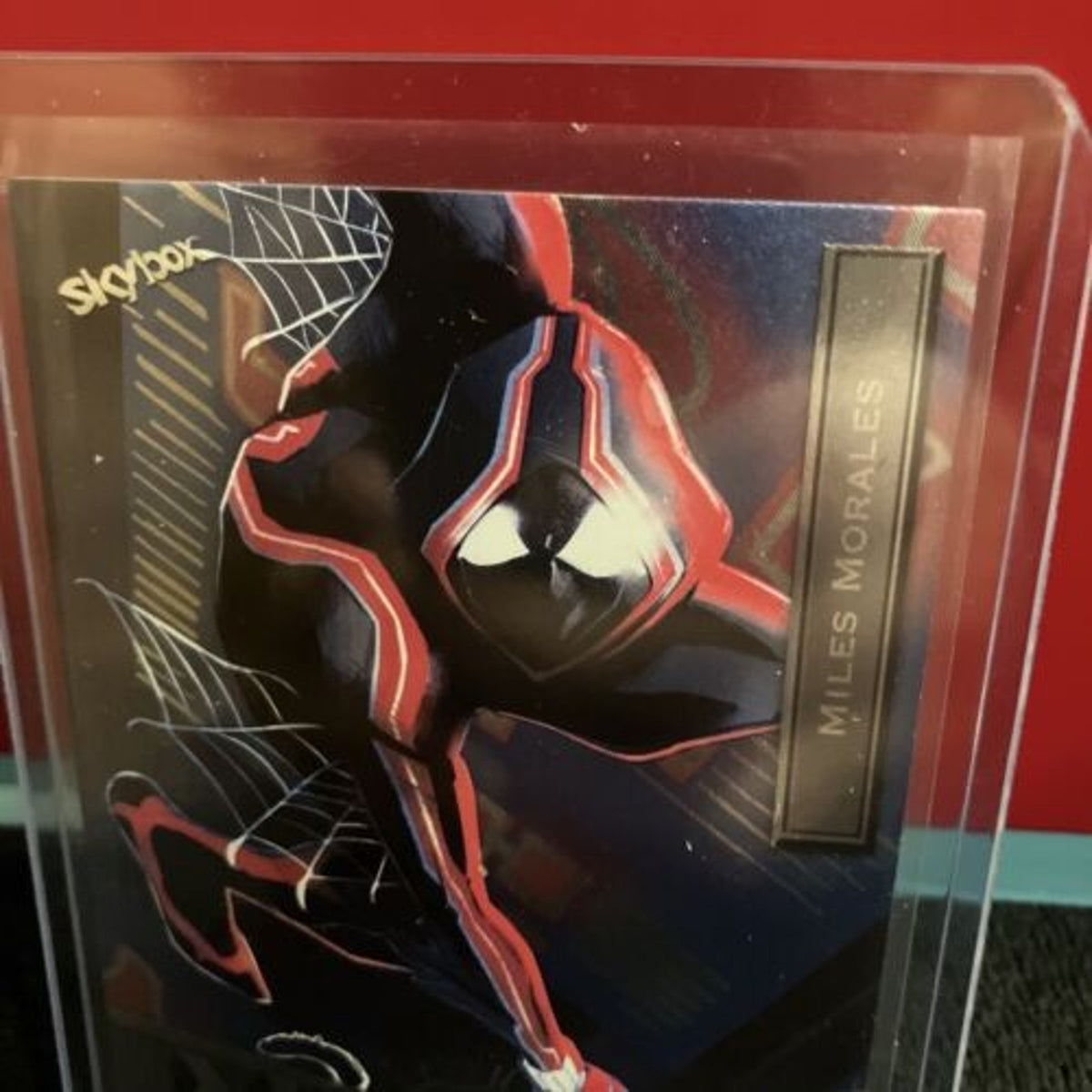 UD Marvel Metal Universe SPIDER-MAN SP BASE MILES MORALES #52 New 2021 2022