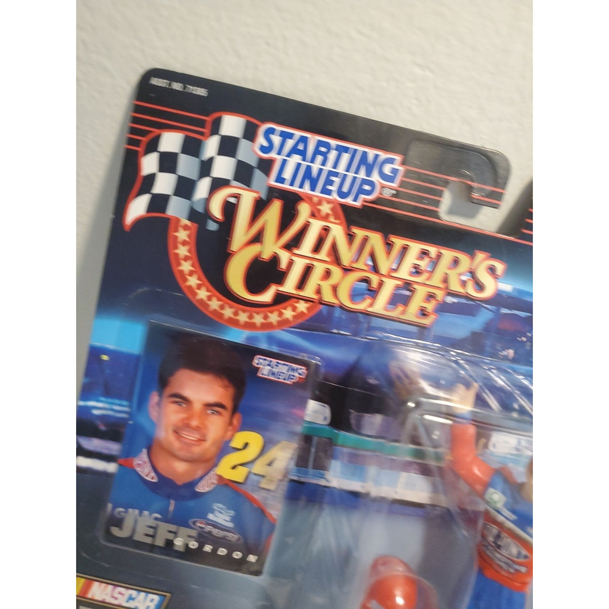 1998 Starting Lineup Winners Circle Jeff Gordon Action Figure and card, boxed