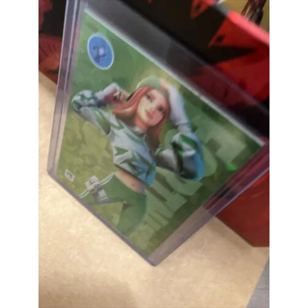Chance RARE Outfit CRACKED ICE Crystal Shard Fortnite Series 3 USA SSP Card #39