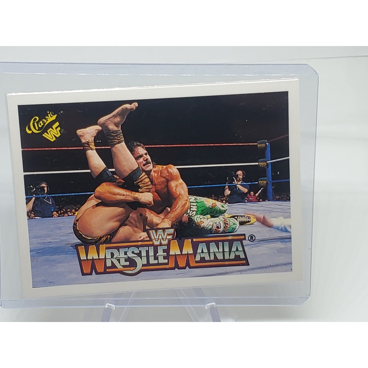 1990 Classic History of Wrestlemania #138 "Ravishing" Rick Rude / "Superfly" NM
