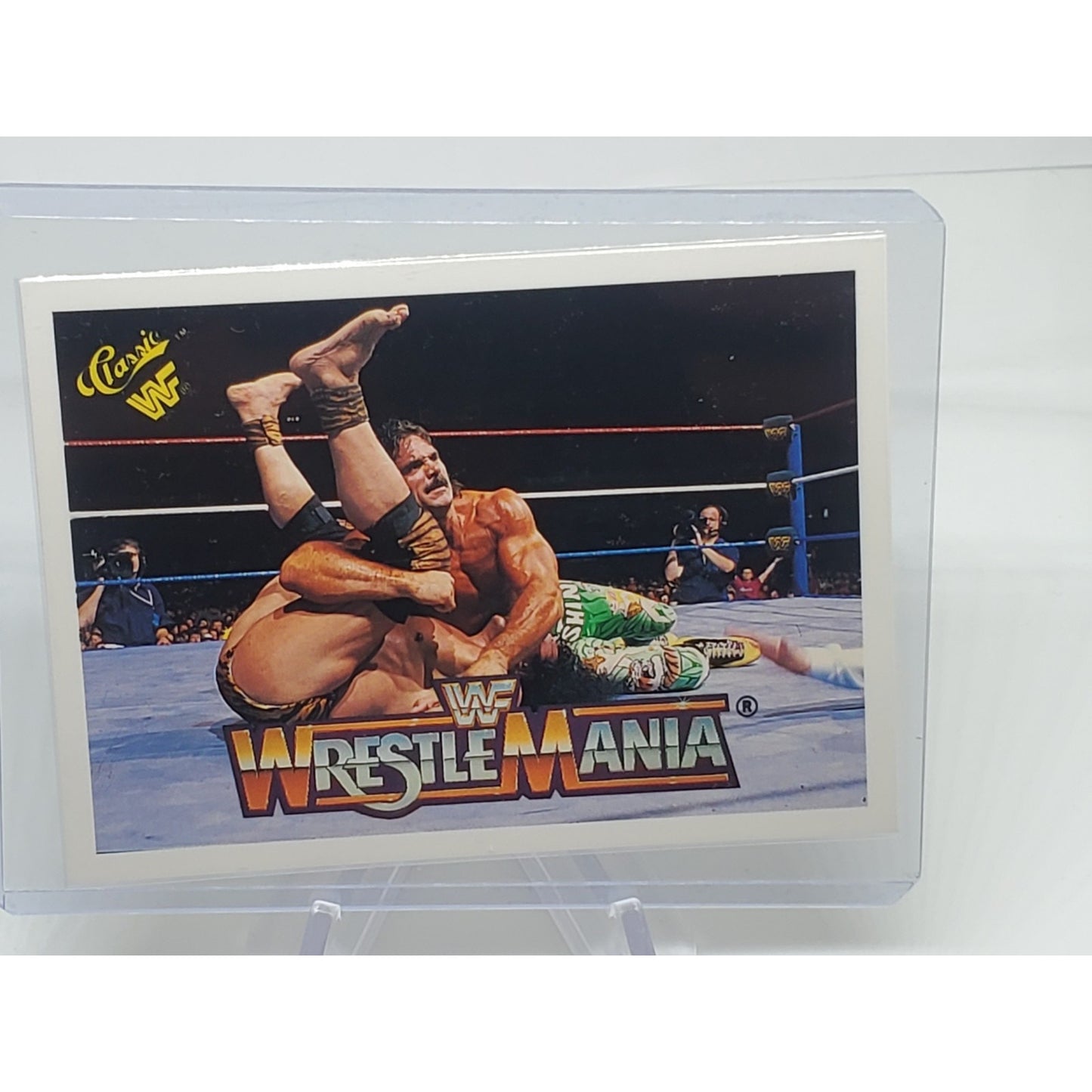 1990 Classic History of Wrestlemania #138 "Ravishing" Rick Rude / "Superfly" NM