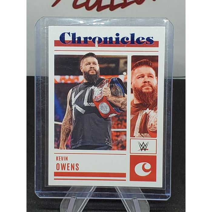 Kevin Owens 2023 Panini WWE Chronicles red /99