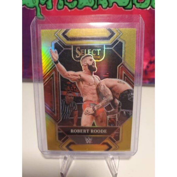 Robert Roode 2022 Panini Select WWE Mezzanine Gold Prizm 9/10 SP