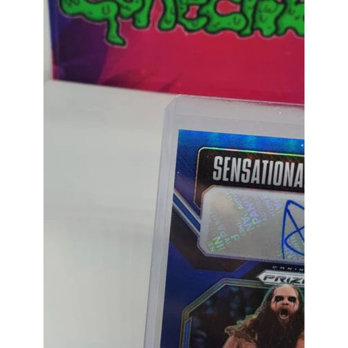 2023 Panini WWE Prizm IVAR Sensational Signatures Blue Auto /49