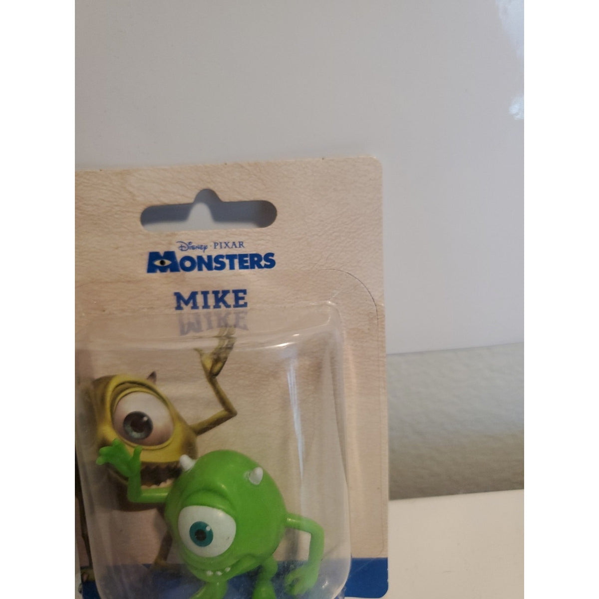 Disney Pixar Monsters Inc. Mike Wazowski on Stand Mini Figure Toy 2.5” Unopened