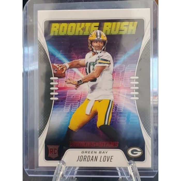 Rookie Rush 2020 Rookies & Stars Jordan Love Red RC #RR-4 Packers U474