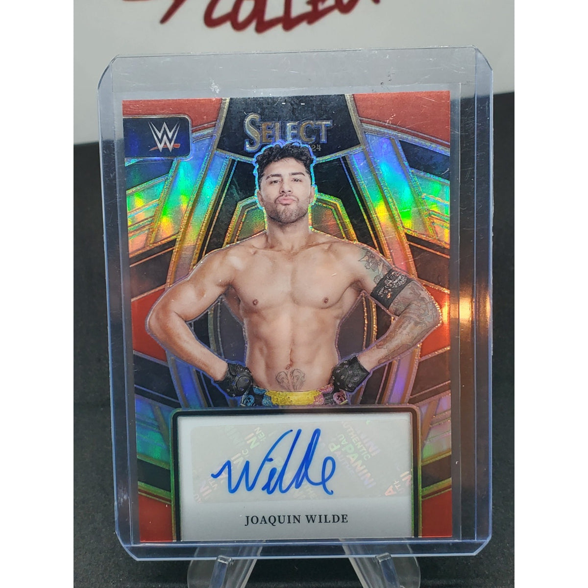 2024 WWE Panini Select JOAQUIN WILDE Prizm AUTO #SL-JWL
