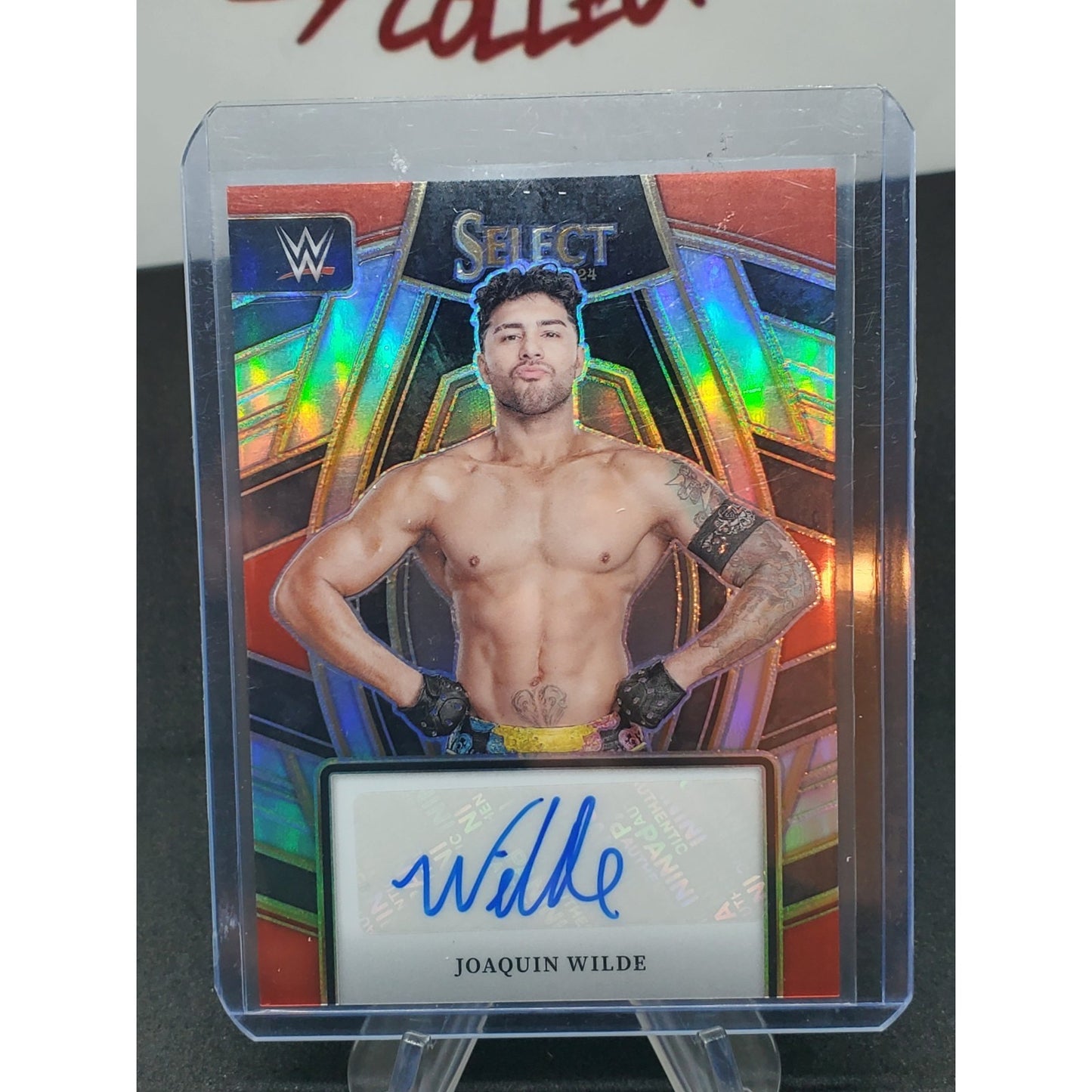 2024 WWE Panini Select JOAQUIN WILDE Prizm AUTO #SL-JWL